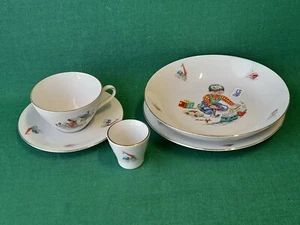 SERVIZIO SET VINTAGE PIATTI PAPPA BIMBI IN PORCELLANA SELTMANN BAVARIA. AU57 - Foto 1 di 14