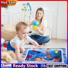 Coospy Baby Aufblasbare Wassermatte Hochwertige Wasserdichte PVC-Spielmatte Sich
