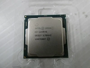 Intel Core Xeon E3-1240 v6 LGA1151 CPU Processor 4 core 3.7GHz 8MB SR327 - Picture 1 of 1