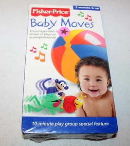 Fisher-Price Baby Moves (New Sealed VHS, 2004) 3 months and up, Lionsgate - Picture 1 of 2