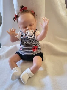 Little Dreams Collection "Rebecca" 20" Reborn Vinyl Girl  Doll By Reva Schick - Picture 1 of 15