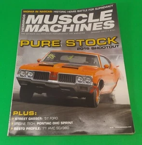 Hemmings Muscle Machines January 2017 Magazine  57 Ford Gasser 442 Cover - Picture 1 of 1