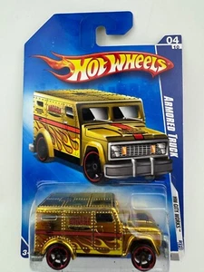 Hot Wheels HW City Works '09 04/10 Armored Truck 110/190 Chrome - Picture 1 of 7