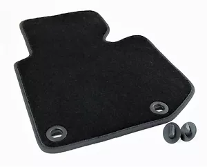 Driver mat fits BMW 3 Series E36 Limo Touring Coupe Premium Velours black - Picture 1 of 3