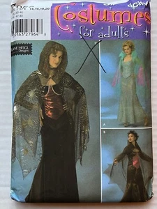 Pattern Simplicity 4956, misses’ costumes, dress, fairy, ethereal sz 14-20 - Picture 1 of 2