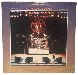 RUSH ALL THE WORLDS A STAGE VINYL  - Picture 1 of 17