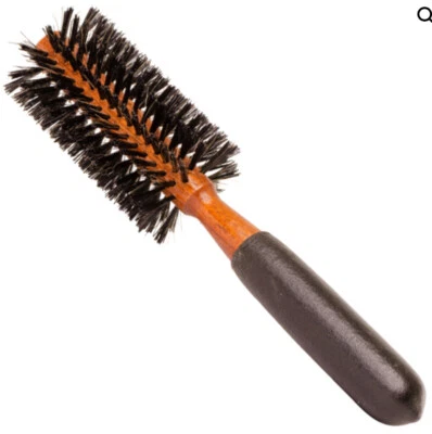 Escova de cabelo redonda cerdas de javali fortes de 2” diâmetro (nova) aderência confortável por hairsense - Imagem 1 de 2