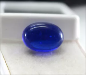 6.90 Ct Natural Certified Blue Sapphire VVS AAA+ Cut Loose Gemstone S1072 - Picture 1 of 3