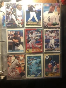 Bo Jackson 33 Karten Set - keine Dupes - Rookies & mehr! Instant Collection! - Bild 1 von 4