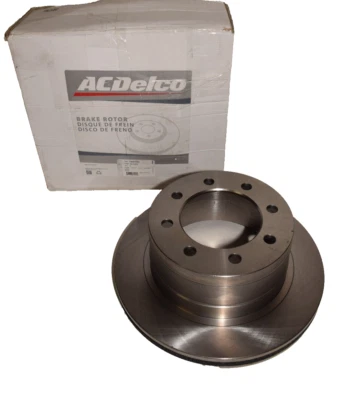(NEW) ACDELCO 19261794 , 18A1592A Silver Brake Rotor - Image 1 of 4