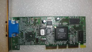 Nvidia Vanta 16MB AGP Video Graphics Card (IBM FRU 25P4058) - NEW - Picture 1 of 7