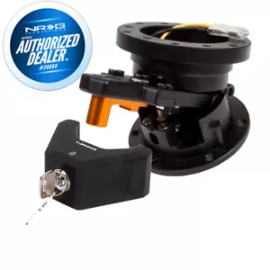 New NRG Innovations Quick Tilt Steering Wheel Adapter - Black - SRT-100BK - Picture 1 of 3