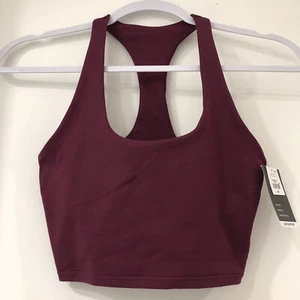 Gap Fit Burgundy Size XS Gapfit Racer back Sports Bra XSmall - Picture 1 of 8