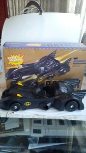 Batmobile 35cm, Batman Action Vehicle DC Comics Toy Biz 1989 mit Original Box - Bild 1 von 7