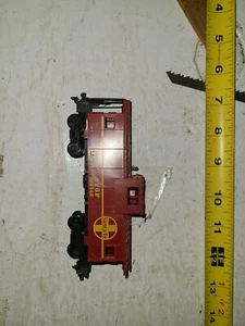 Ho Train Caboose Life Like Santa Fe Rojo Usado - Imagen 1 de 2
