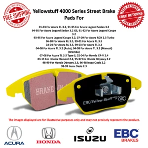 EBC Yellowstuff Brake Pad Set Rear For Acura CL / Legend / RL & Honda Odyssey - Picture 1 of 6