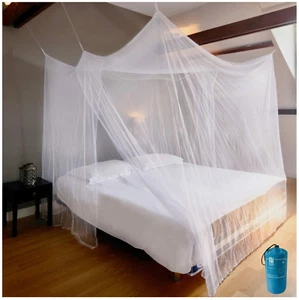 Mosquito Net for Bed Canopy, XL Tent, Double to King, Camping Screen House - Picture 1 of 8