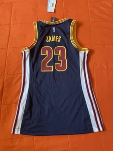 LeBron james cleveland cavaliers jersey Small Womens adidas ladies NBA - Picture 1 of 8
