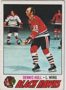 1977-78 Topps NHL #225 Dennis Hull Black Hawks - Picture 1 of 2