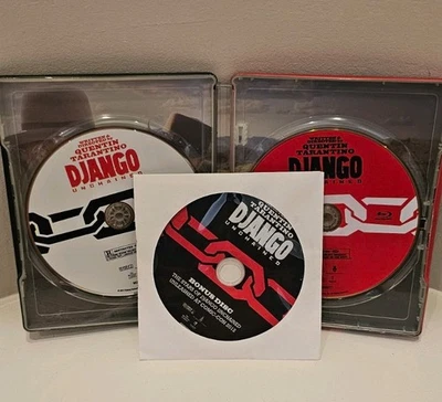 Django Unchained Steelbook (Blu-ray + DVD + Bonus) Like New. - Image 1 of 3