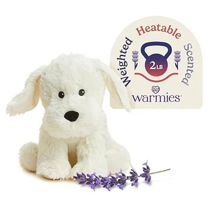Laboratorio de peluche de 13" amarillo, perfumado ponderado para microondas - Warmies CP-LAB-Y - Imagen 1 de 6