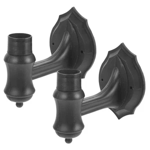 2pcs Wall Mount Bracket for Solar Torch Lights Outdoor-IP - Picture 1 of 12