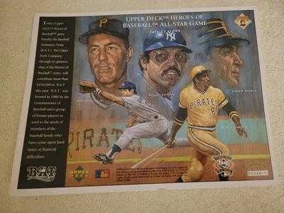 Vintage Upper Deck 1994 Heroes of Baseball All-Star Game Collectible Card - Image 1 of 3