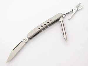 Coltello tascabile pieghevole vintage anni 80 BST Nakamura Seki Japan 2,75" (non affilato) - Foto 1 di 8