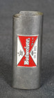 Vintage Budweiser King Of Beers Metal Bic Lighter Sleeve Case Holder