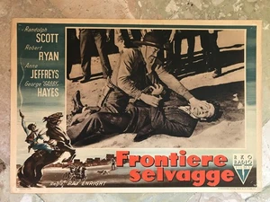 FRONTIERE SELVAGGE Fotobusta cinematografica originale (6) - Imagen 1 de 1
