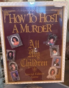 "All My Children" How to Host A Murder, Dinner Party Game/RARE-FACTORY-SEAL/NEW! - Picture 1 of 18