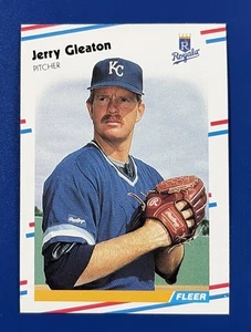 Fleer Baseball Jerry Gleaton Kansas City Royals 1988 #258 - Imagen 1 de 2