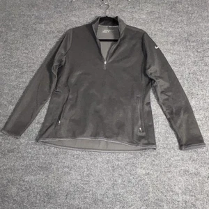 Nike Golf 1/4 Zip Sweatshirt Therma Fit Womens Large Charcoal Grey Pullover Fall - Picture 1 of 18