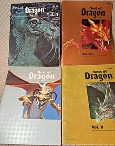 Best Of Dragon Magazine Vol 2,3,4,5 - Picture 1 of 10