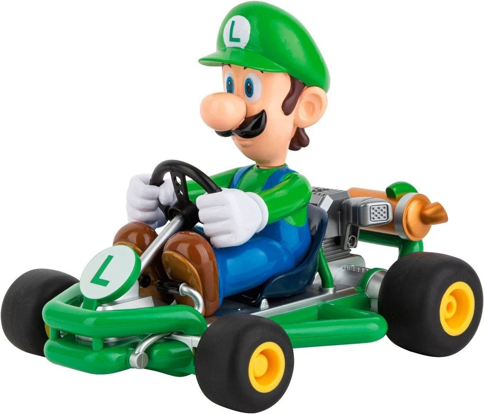 Carrera 370200984P CARRERA RC Auto I 2,4GHz Mario Kart(TM) Pipe Kart, Luigi - Bild 1 von 1