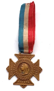 Queen Victoria 1897 Diamond Jubilee Medal / Medallion.    A1-78 - Bild 1 von 4
