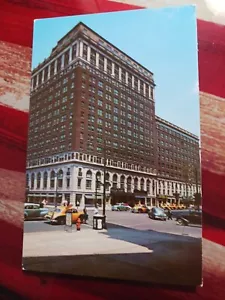 a Vintage 1950's postcard KENTUCKY Brown Hotel Louisville KY Broadway & 4th - Picture 1 of 5