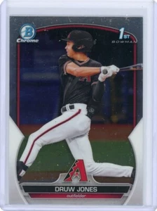 2023 Bowman Chrome 1st Bowman Druw Jones 1st Diamondbacks BCP-25 - Picture 1 of 2
