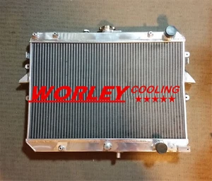 Aluminum radiator for Ford Econovan Mazda E2000 AT Petrol 84-97 OUTLET RIGHTSIDE - Picture 1 of 2