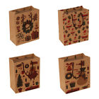 4 Pcs Christmas Party Favor Bags Christmas Cookie Bags Party Bags Handles