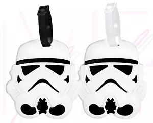 Star Wars Luggage Tag Accessory Travel ID Suitcase Address Holder STORMTROOPER - Picture 1 of 9