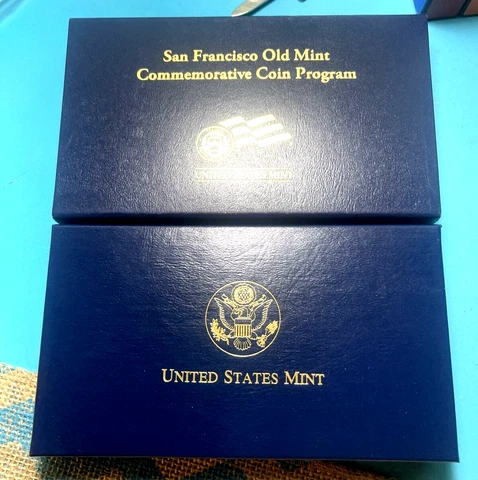 2006 San Francisco Old Mint $5 GOLD Coin Proof BOX & COA No Coin Cover