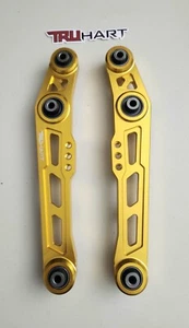 Truhart Rear Lower Control Arm Gold For 88-95 Civic CRX 90-01 Integra TH-H101-GO - Foto 1 di 2