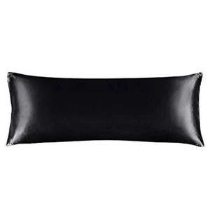 BEDELITE Satin Silk Body Pillow Pillowcase for Hair and Skin, Premium and Silky - Picture 1 of 8