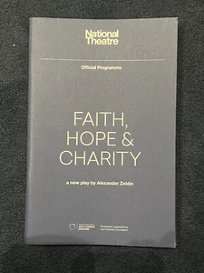 Faith Hope And Charity National Theatre Programme & Ticket - Picture 1 of 1