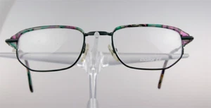 ESSILOR 701 Brille Brillengestell Mehrfarbig Schwarz Damen Eyeglasses NEU - Bild 1 von 3