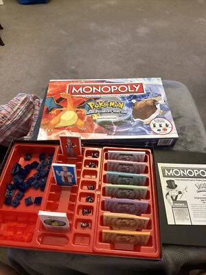 MONOPOLY POKEMON KANTO EDITION BOARD GAME 100% (EXCELLENT CONDITION)!!! - Image 1 of 4