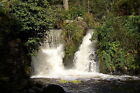 Photo 6x4 The Penllergare waterfall Cadle Following periods of heavy rain c2012