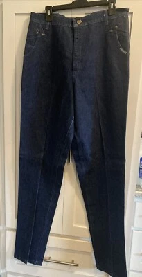 Rough Rider Vintage Jeans Women 17/18 High Rise Rodeo Western Denim Made USA - Image 1 of 4