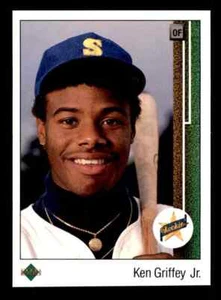 1989 Upper Deck #1 Ken Griffey Jr. Rookie Card (3) - Picture 1 of 6